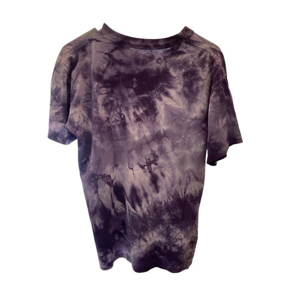 THE MOUTAIN PURPLE TIE DYE SHIRT OF POLAR BEAR SIZE XL - Picture 2 of 2